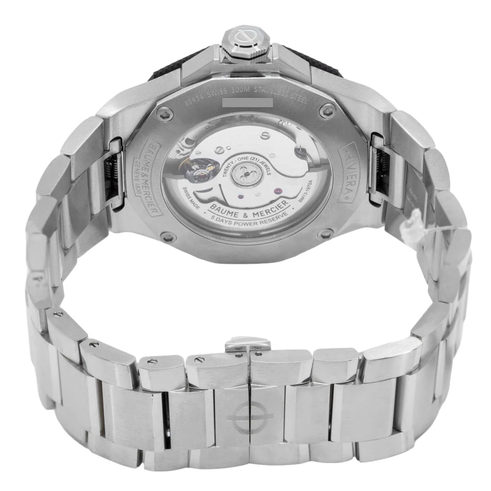 Baume & Mercier Uomo 10717 Riviera Automatico - Image 5
