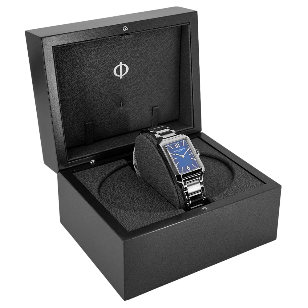 Baume & Mercier Uomo 10754 Hampton Blue Dial Quarzo - Image 10