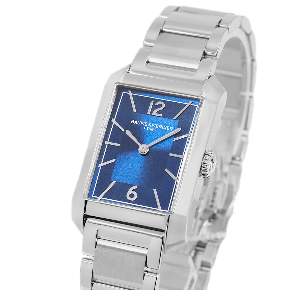 Baume & Mercier Uomo 10754 Hampton Blue Dial Quarzo - Image 11