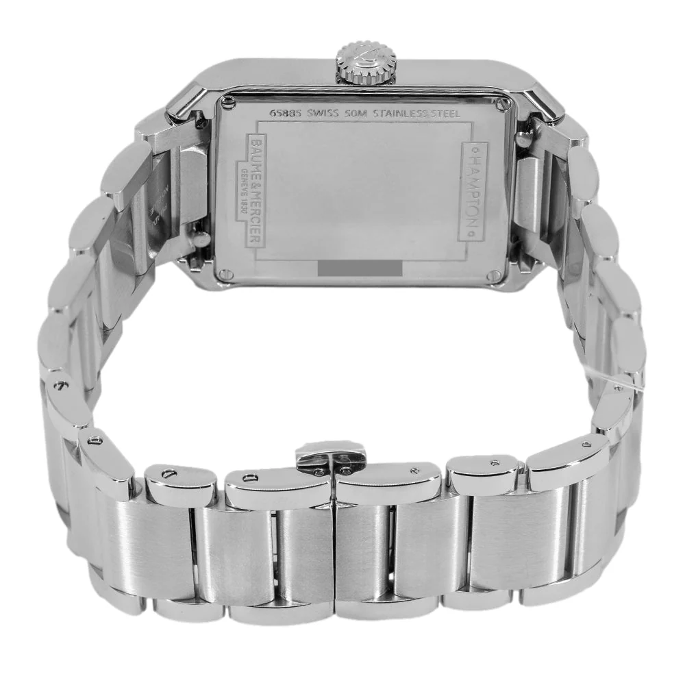 Baume & Mercier Uomo 10754 Hampton Blue Dial Quarzo - Image 6