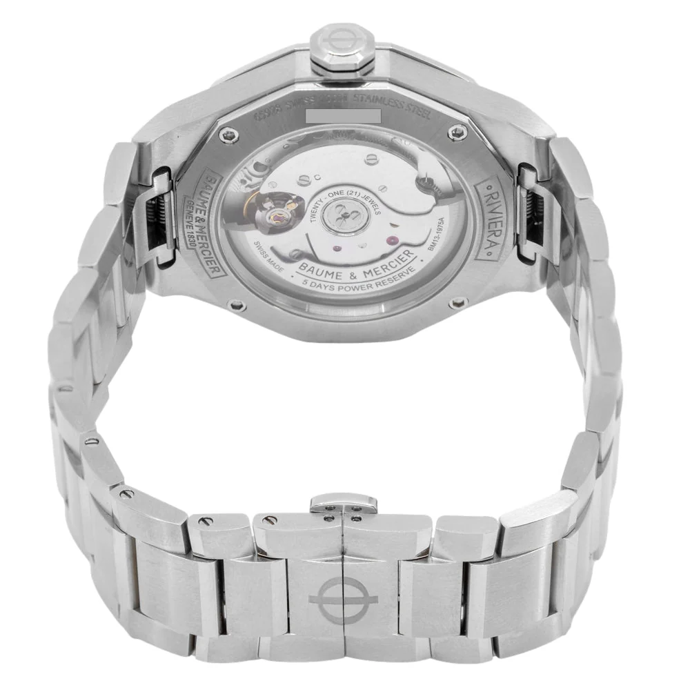 Baume & Mercier Uomo M0A10715 Riviera Automatico - Image 4
