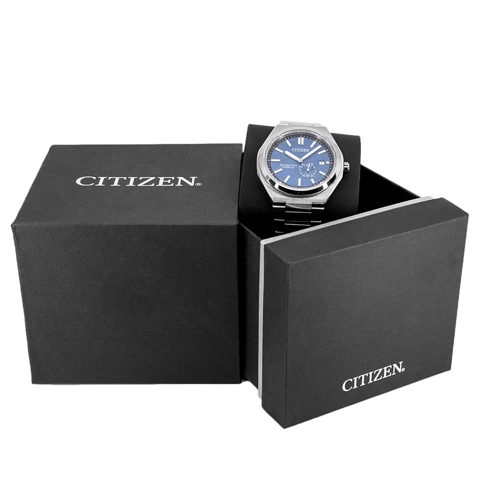 Citizen Uomo NJ0180-80L Super Titanium Blue Dial Auto - Image 7