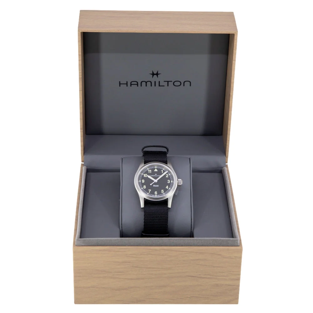 Hamilton H69301430 Khaki Field 33mm Black Dial Quarzo - Image 8