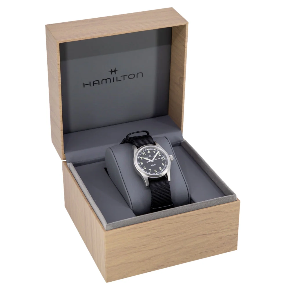Hamilton H69301430 Khaki Field 33mm Black Dial Quarzo - Image 9