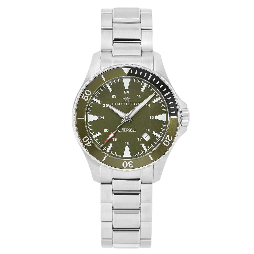 Hamilton Uomo H82375161 Khaki Navy Scuba Automatico - Image 3