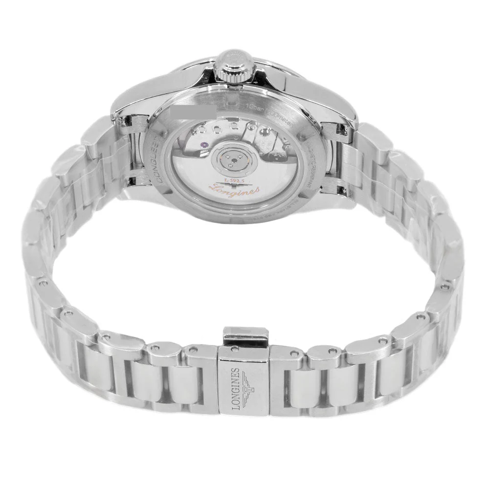 Longines Donna L3.320.4.97.6 Conquest Blue Dial Automatico - Image 5