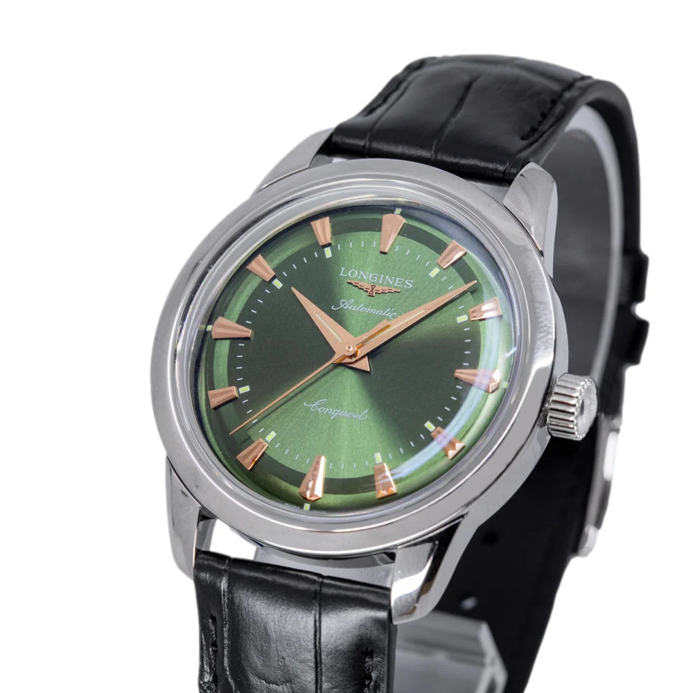 Longines L1.649.4.02.2 Conquest Heritage 38mm Automatico - Image 10