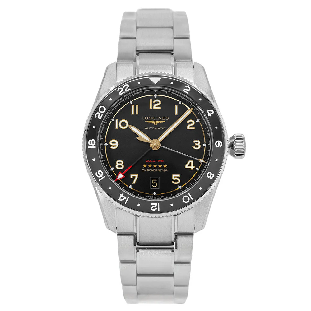 Longines L3.802.1.53.6 Spirit Zulu Time Titanium 39mm Auto - Image 3