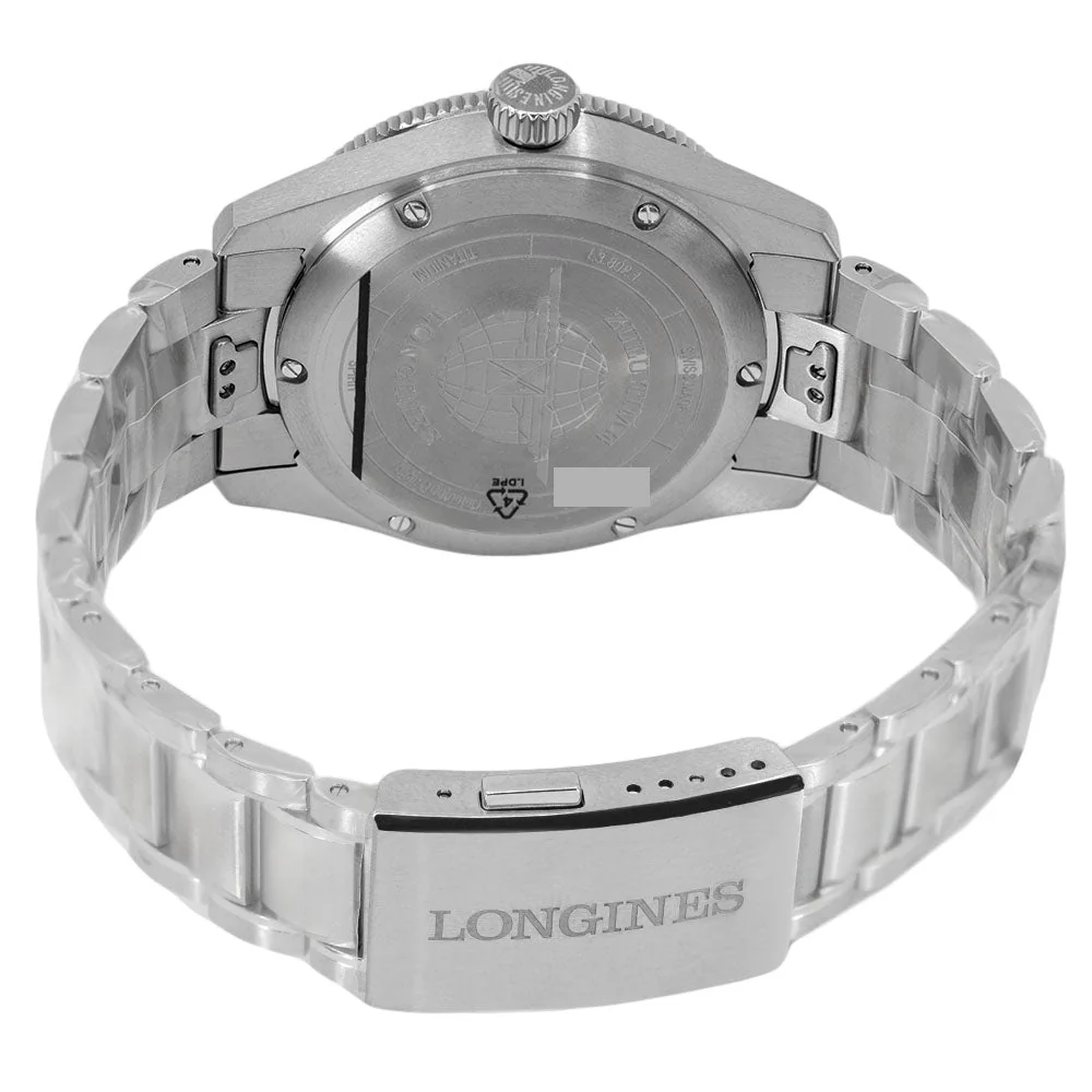 Longines L3.802.1.53.6 Spirit Zulu Time Titanium 39mm Auto - Image 5