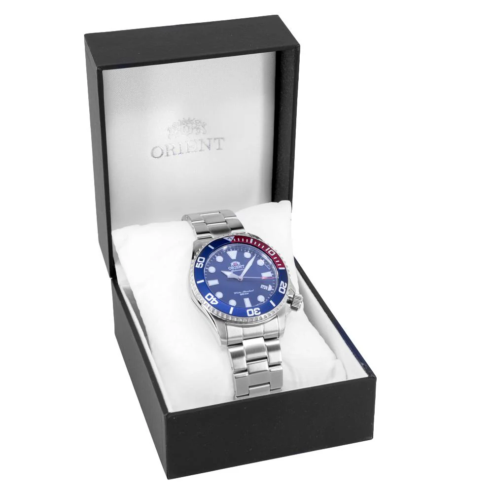 Orient Uomo RA-AC0K03L10B Automatic Blue Dial Auto - Image 8
