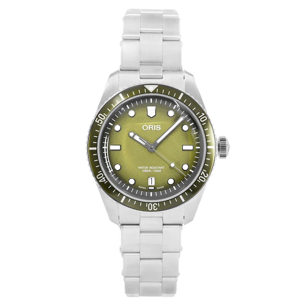 Oris 01 733 7707 4057-07 8 20 18 Divers 65 Green Dial Auto - Image 3