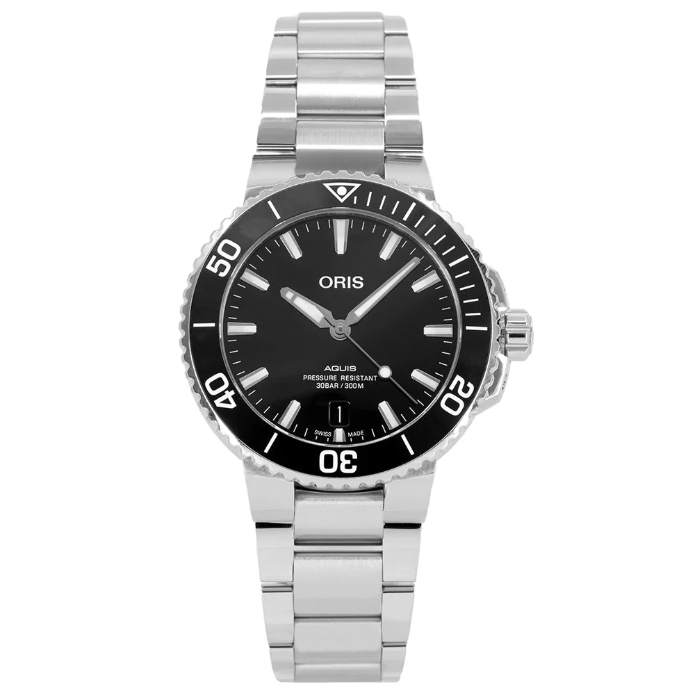Oris 01 733 7732 4134-07 8 21 05PEB Aquis Date Auto - Image 3