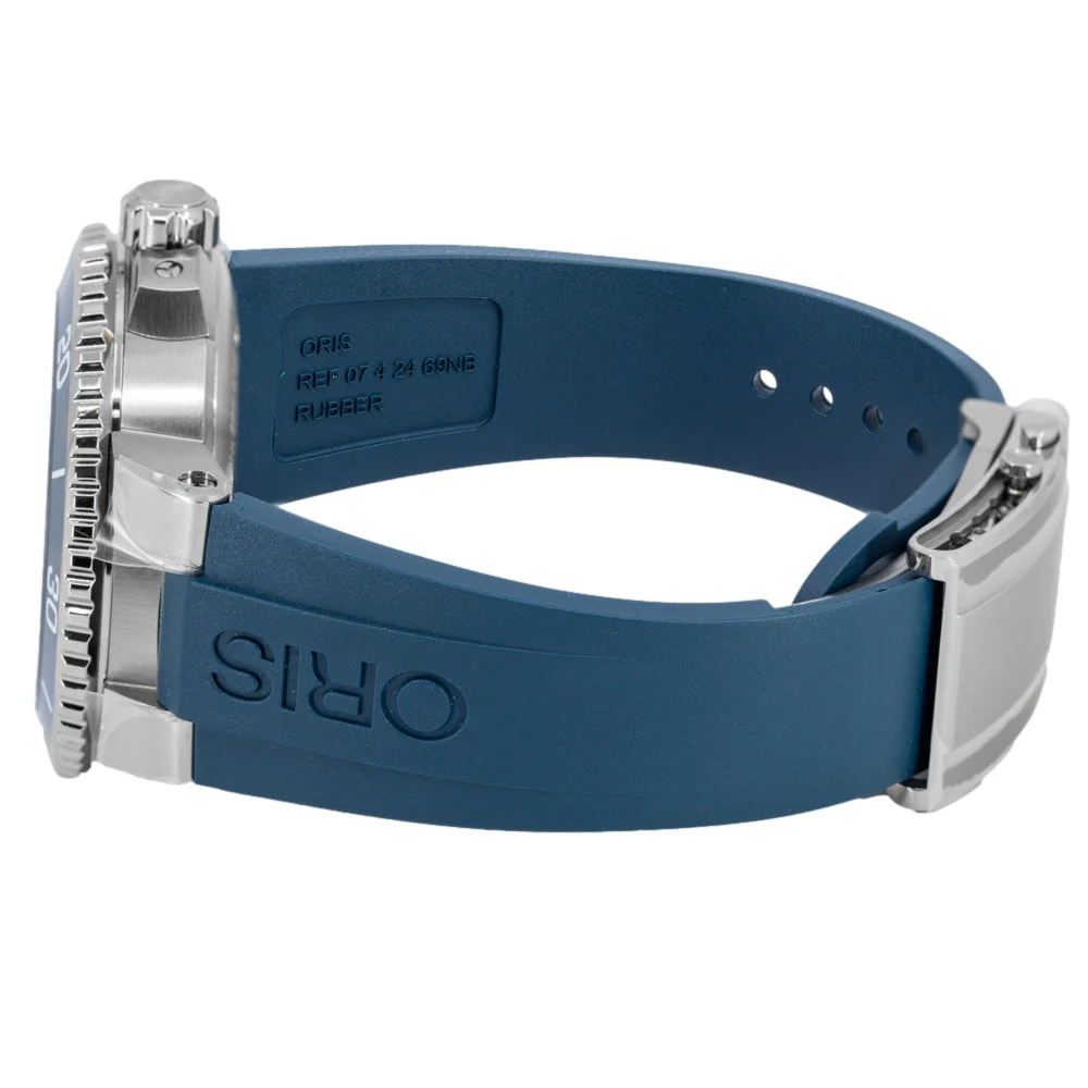 Oris 01 743 7733 4155-07 4 24 69EB Aquis Blue Dial Auto - Image 4