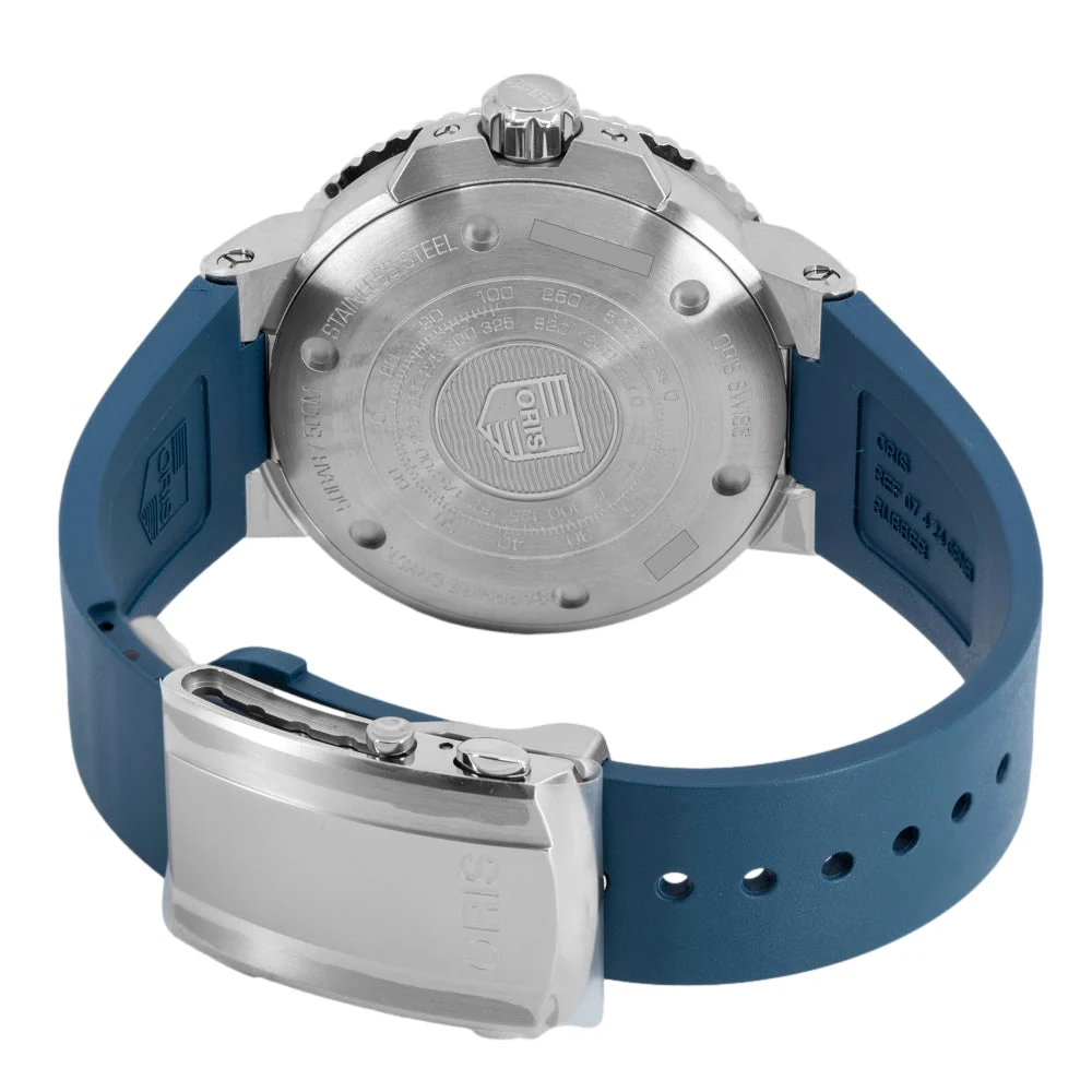 Oris 01 743 7733 4155-07 4 24 69EB Aquis Blue Dial Auto - Image 5