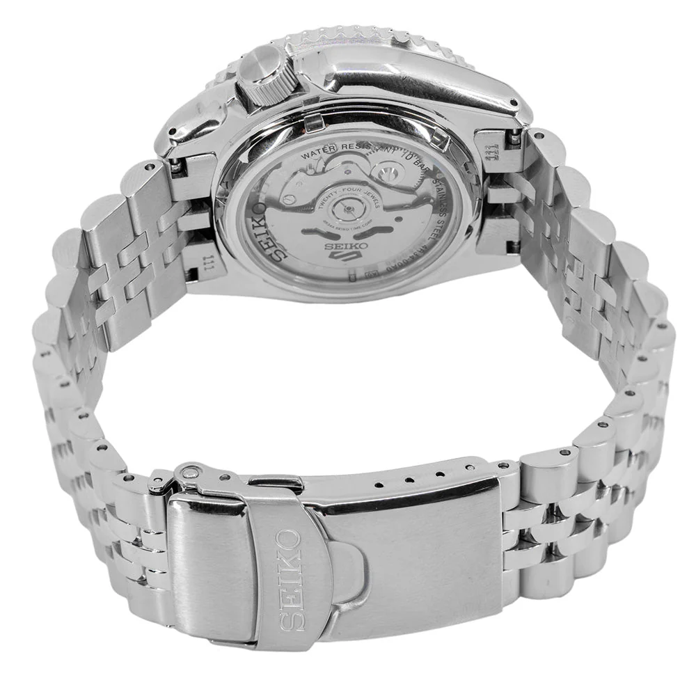 Seiko Uomo SSK035K1 5 Sports Green Dial Automatico GMT - Image 5